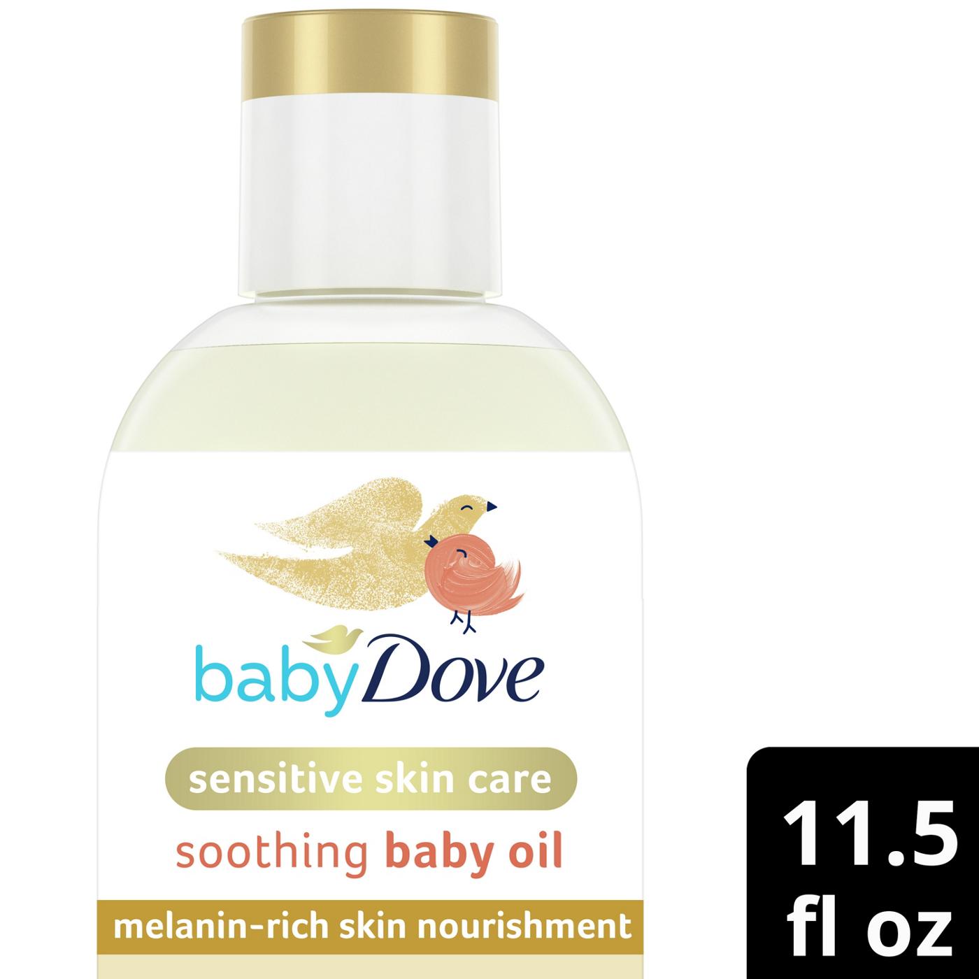 Baby Dove Melanin-Rich Skin Nourishment Baby Oil; image 2 of 6