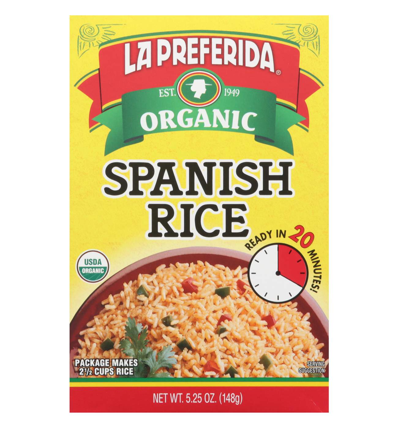 La Preferida Organic Spanish Rice - Shop Rice & grains at H-E-B