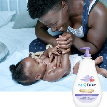 Baby Dove Sensitive Skin Care Night Time Calming Wash, 20 oz