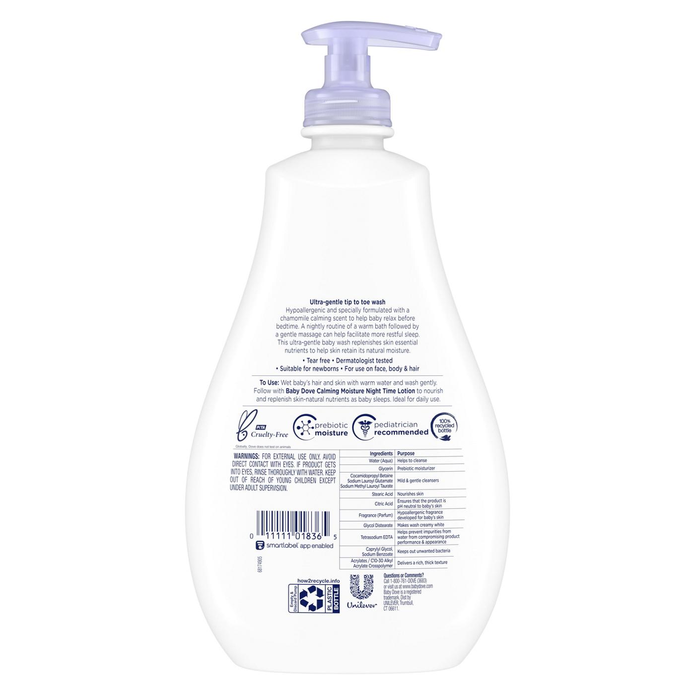 Baby Dove Sensitive Skin Care Night Time Calming Wash; image 6 of 9