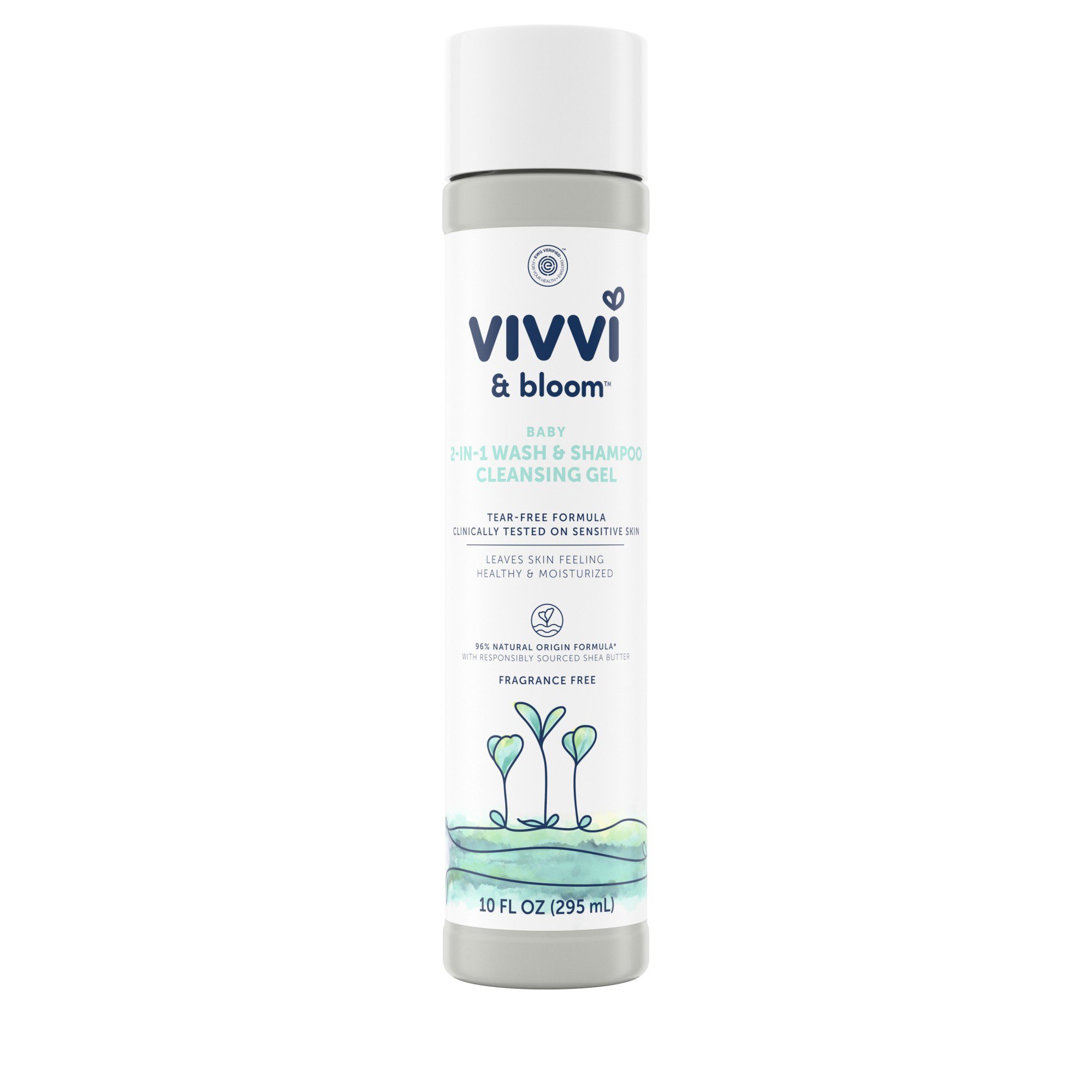 fuldstændig Over hoved og skulder tommelfinger Vivvi & Bloom 2-in-1 Baby Wash & Shampoo Cleansing Gel, Fragrance-Free -  Shop Bath & Hair Care at H-E-B