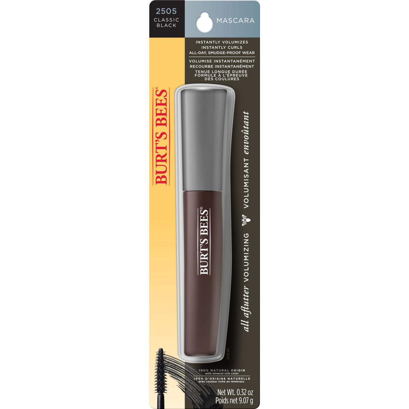 Burt's Bees Volumizing Mascara - Classic Black; image 1 of 9