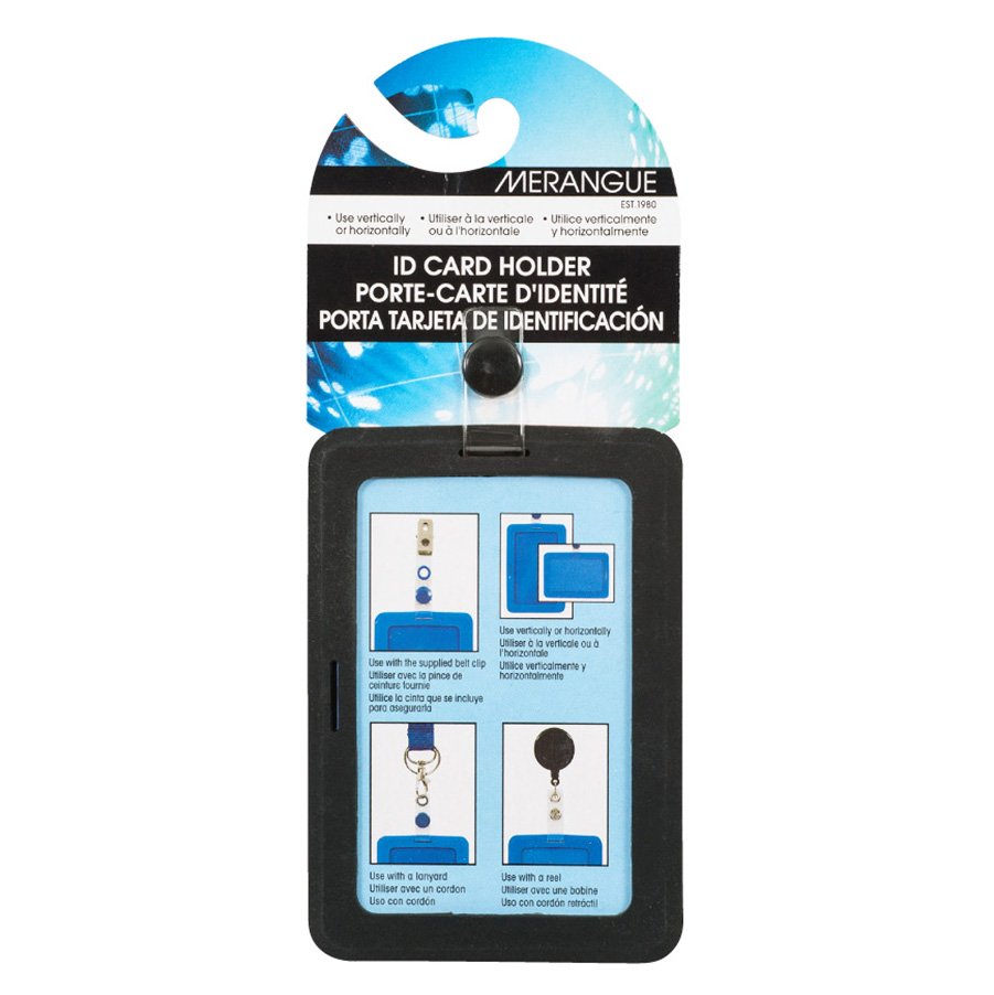 Merangue Silicone ID Card Holder - Black - Shop Tools & equipment at H-E-B