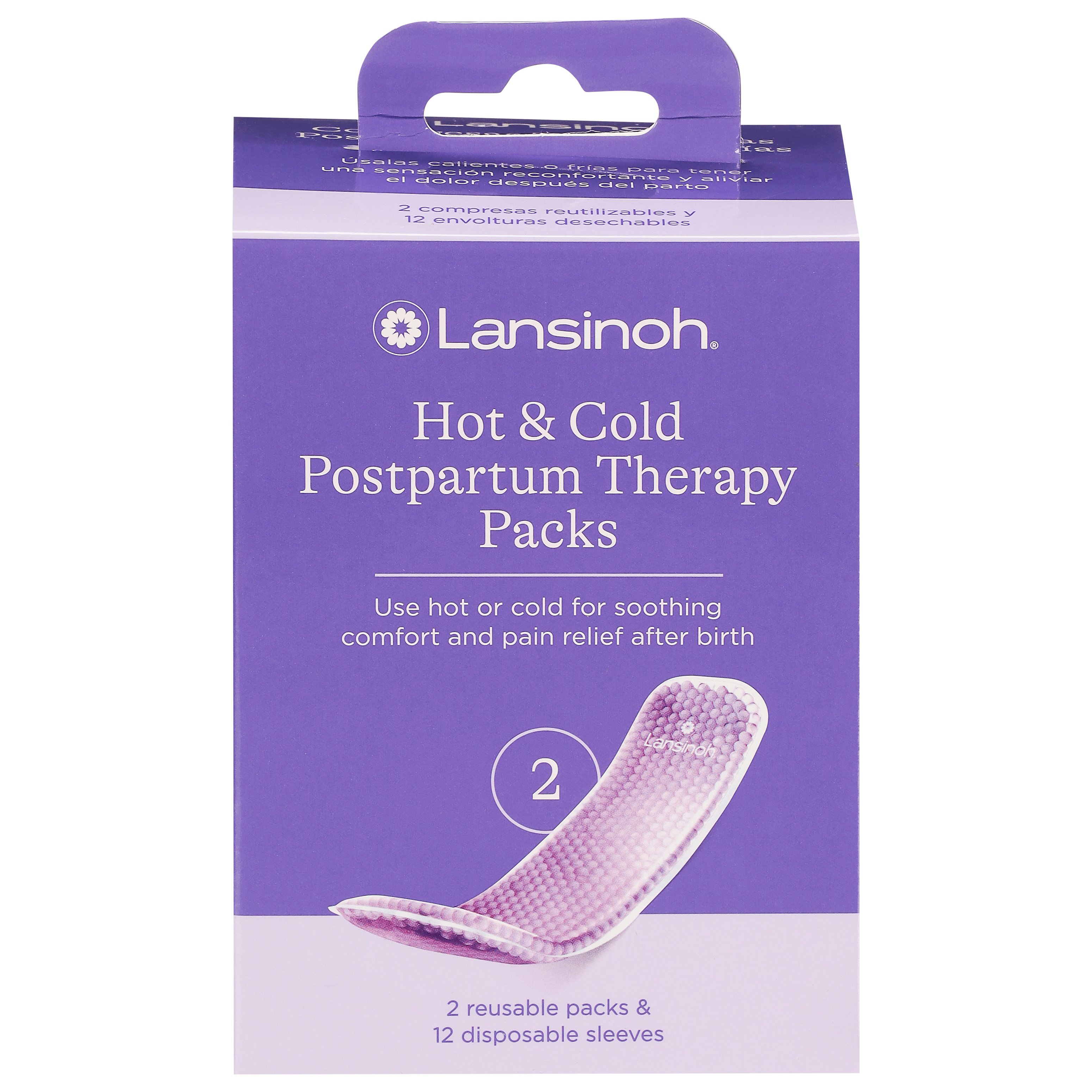 Lansinoh Postpartum Hot & Cold Therapy Packs - Shop Breast Feeding  Accessories at H-E-B