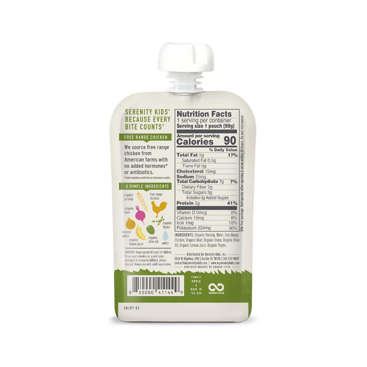 Serenity Kids Baby Food Pouch - Free Range Chicken And Thyme; image 4 of 7