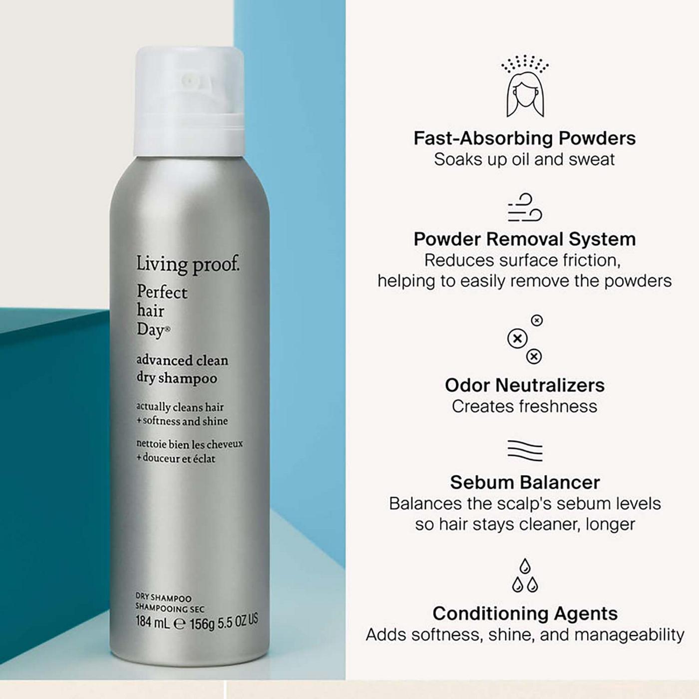 Living Proof Perfect Hair Day Advanced Clean Dry Shampoo; image 2 of 5