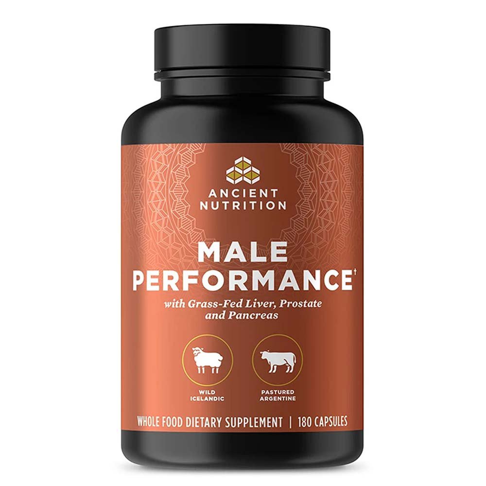 Ancient Nutrition Male Performance Supplement Capsules, 180 ct