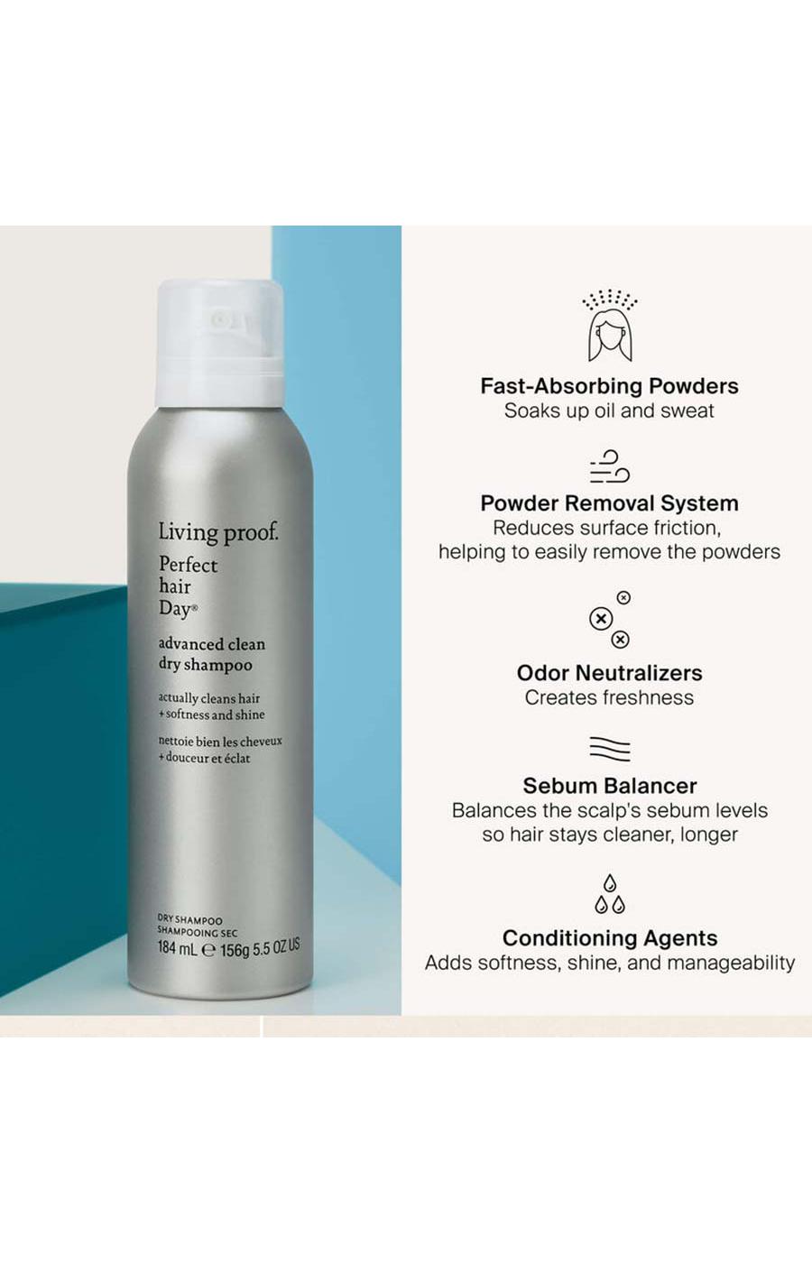Living Proof Perfect Hair Day Advanced Clean Dry Shampoo; image 4 of 4