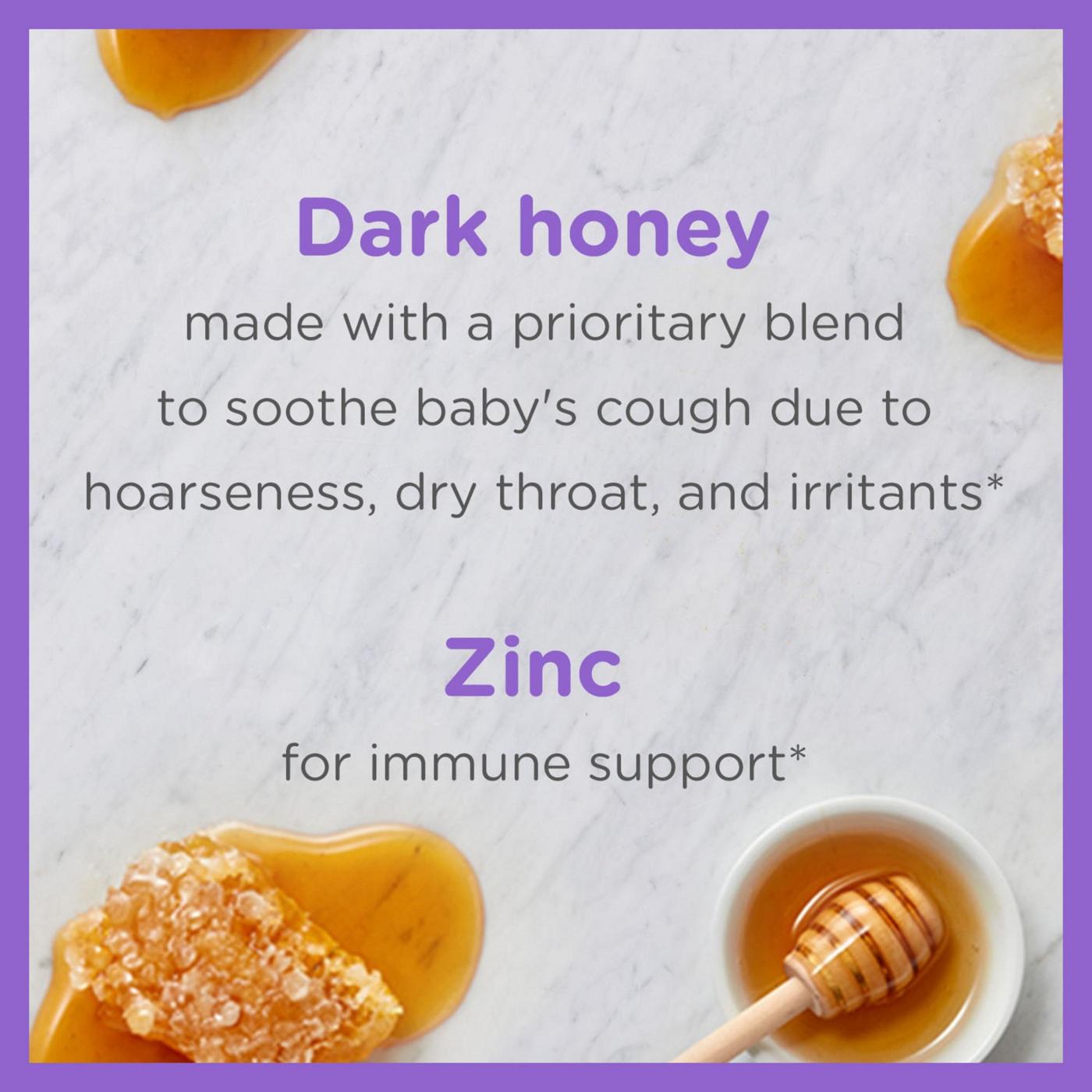 Zarbee's Baby Cough Syrup + Immune with Honey - Natural Cherry; image 6 of 7