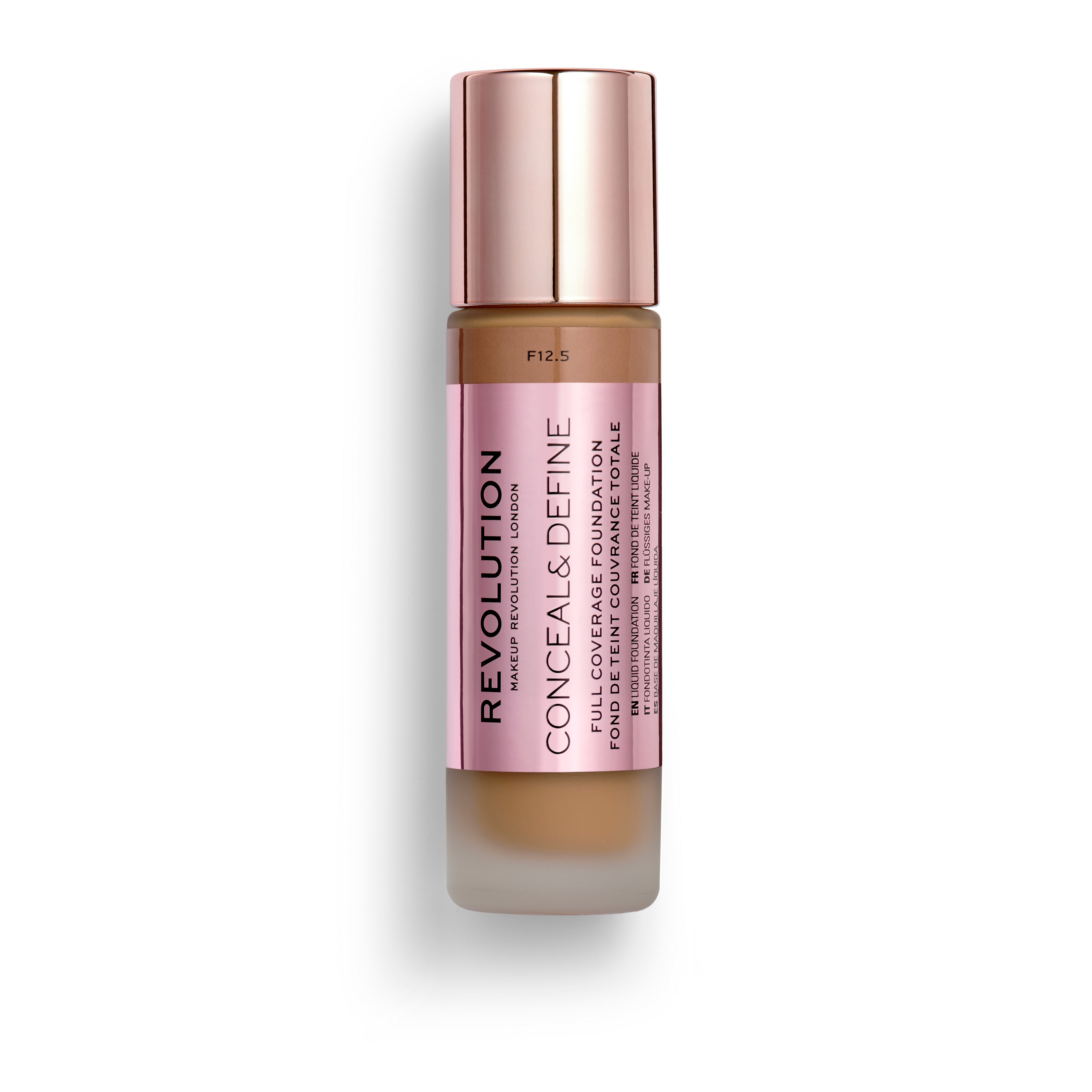 Makeup Revolution Conceal & Define Liquid Foundation 12.5 - Shop 