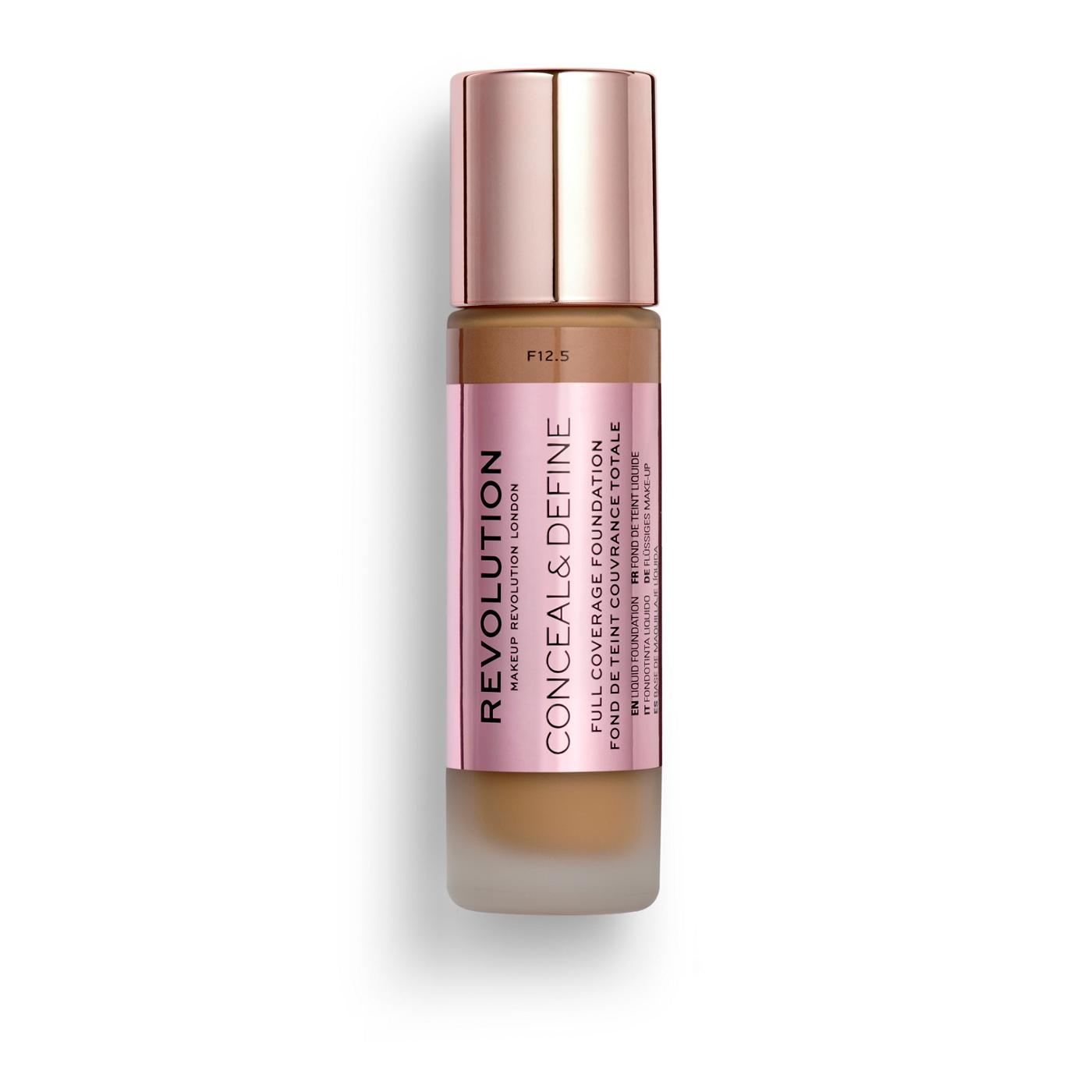 Makeup Revolution Conceal & Define Liquid Foundation 12.5; image 1 of 3