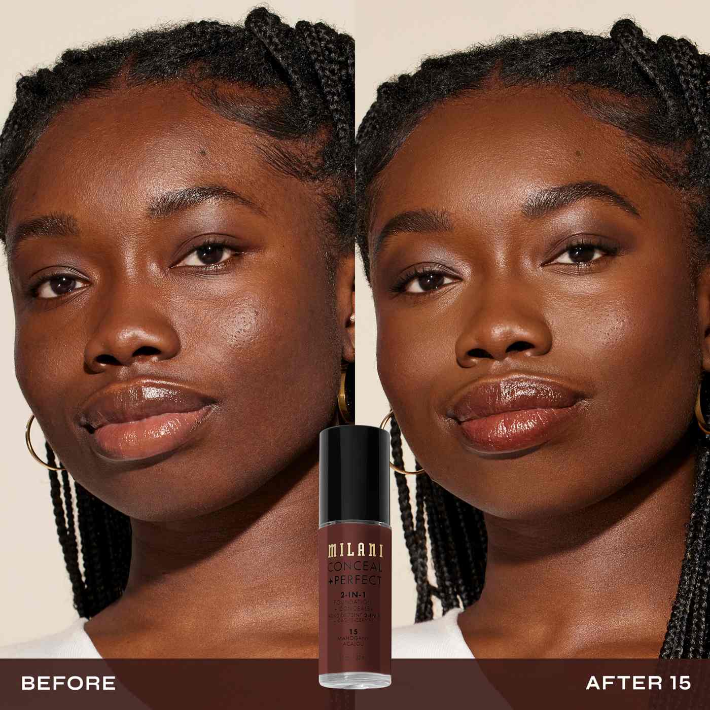 Milani Conceal + Perfect 2-in-1 Foundation + Concealer; image 4 of 9