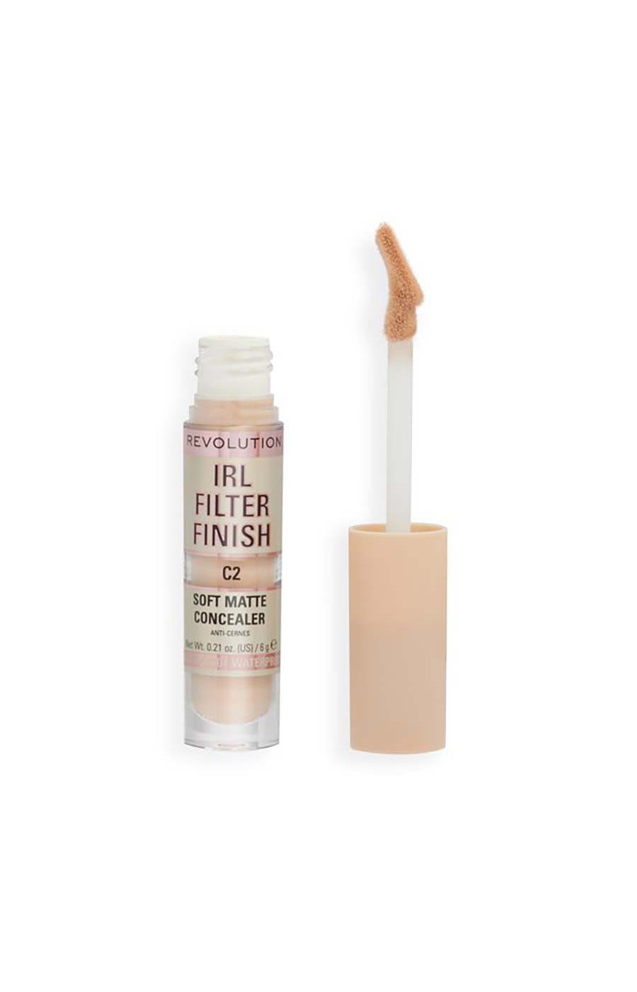 Makeup Revolution IRL Filter Finish Soft Matte Concealer - C2; image 2 of 3