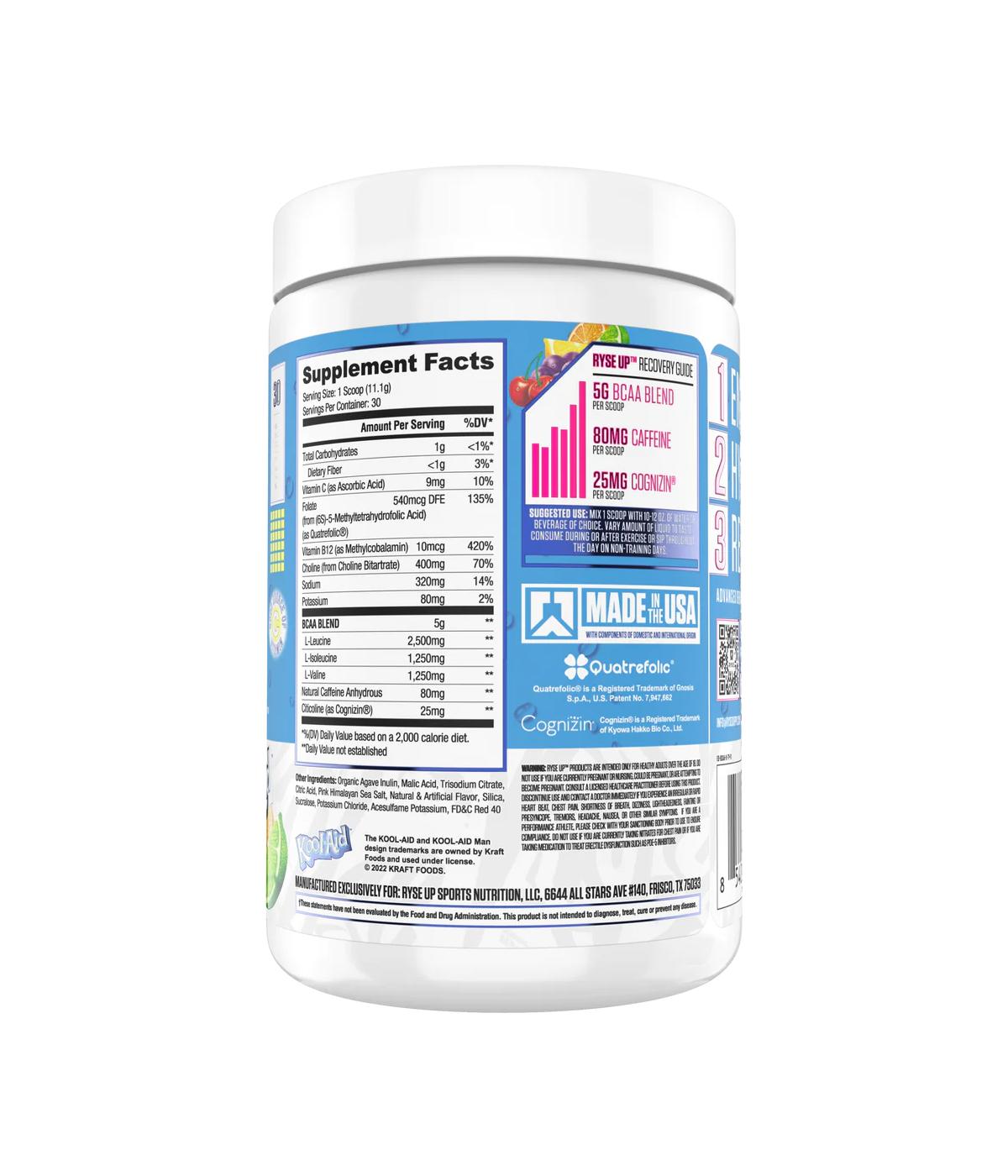 Ryse BCAA Focus - Kool Aid Tropical Punch; image 2 of 2