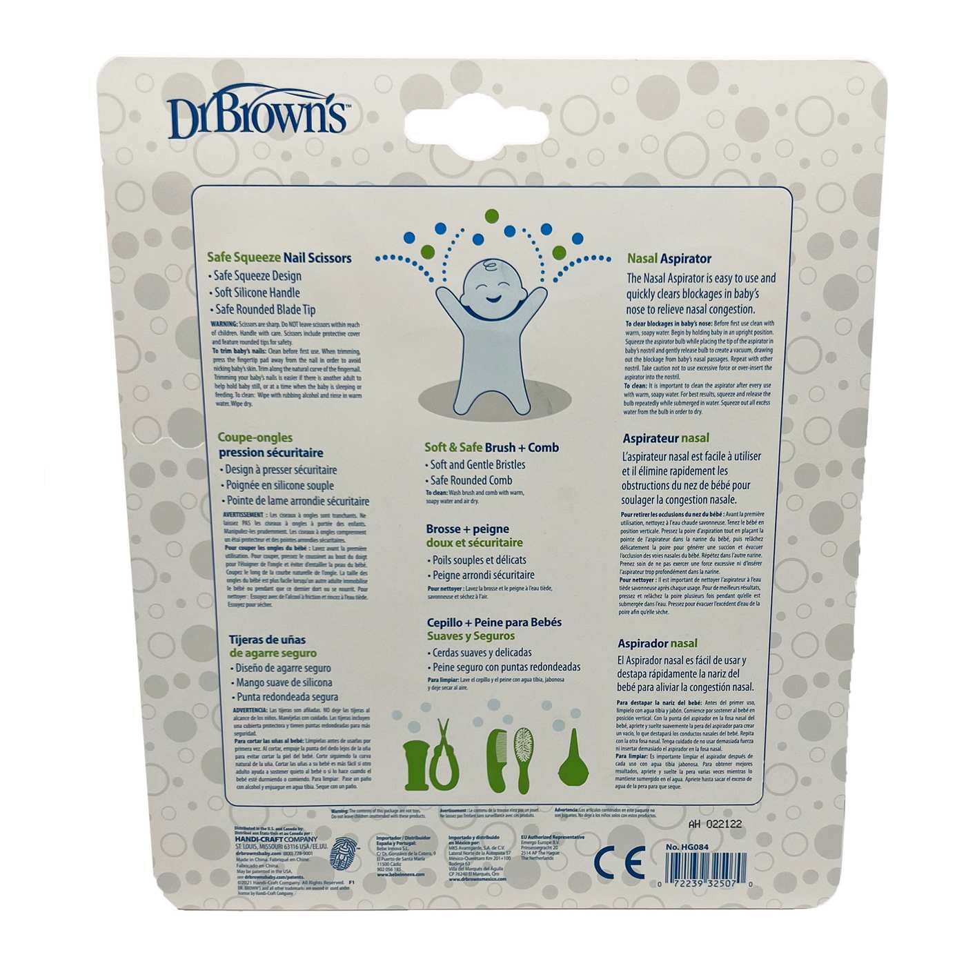 Dr. Brown’s Healthy Baby Essentials Care Kit for Infant & Baby