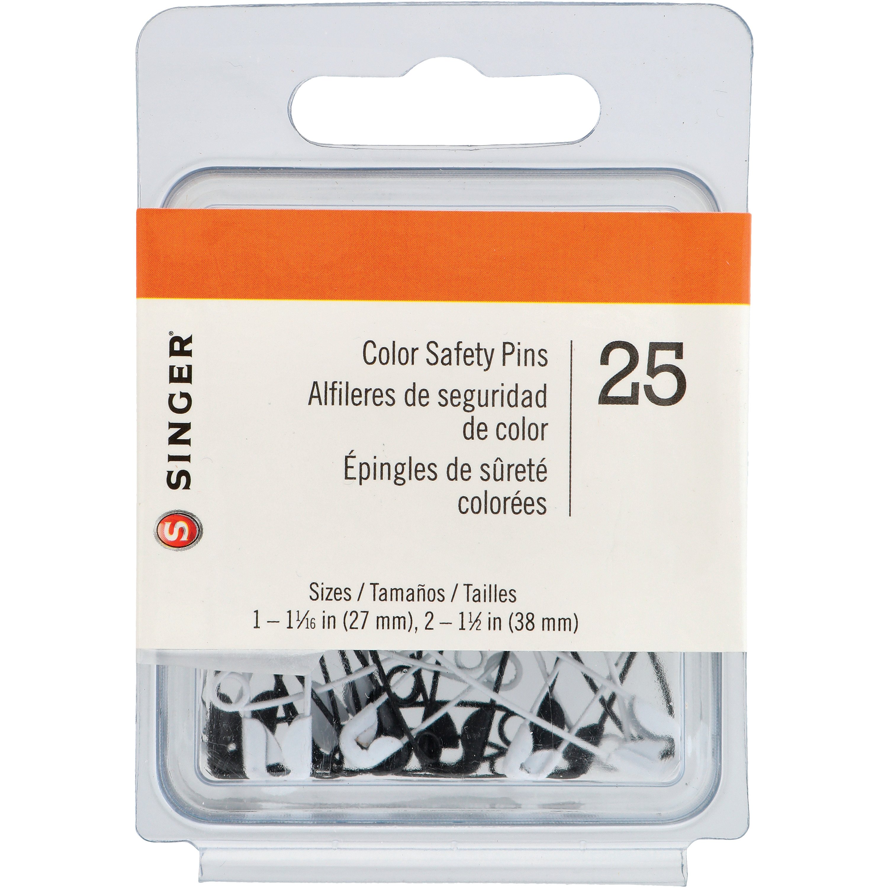 Safety on sale pin colors