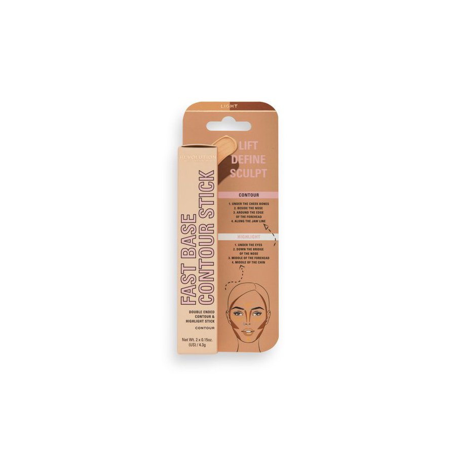 Makeup Revolution Fast Base Contour Stick Light Shop Contour at HEB