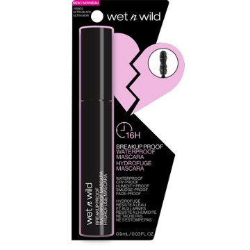 Wet n Wild Breakup Proof Waterproof Mascara - Black
