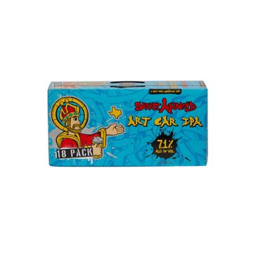 Saint Arnold Art Car IPA Craft Beer 18 pk Cans, 12 oz
