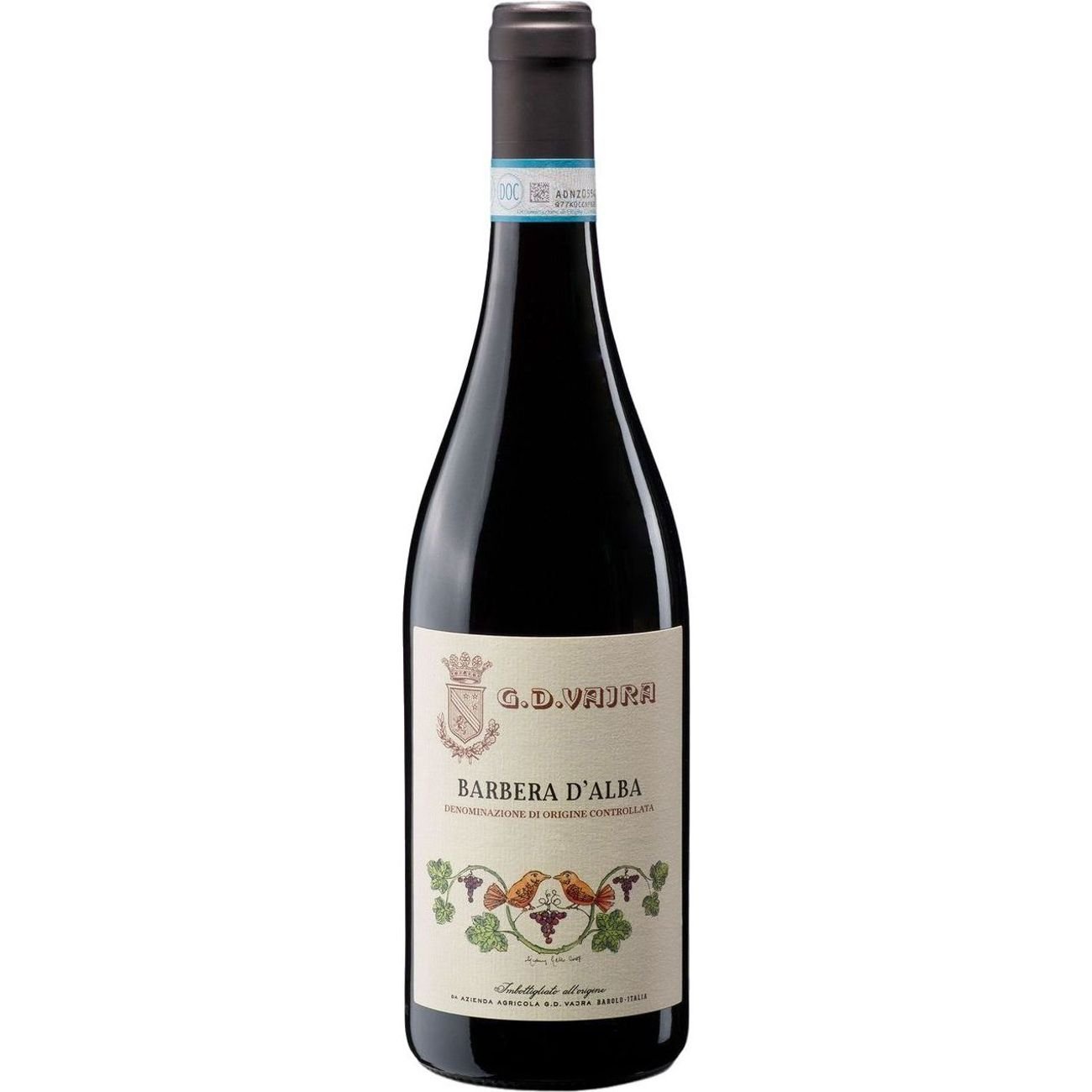 G.D. Vajra Barbera D Alba Italian Red Wine, 750 mL