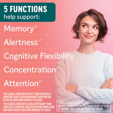 H-E-B Vitamins 5-Function Brain Formula Softgels, 30 ct
