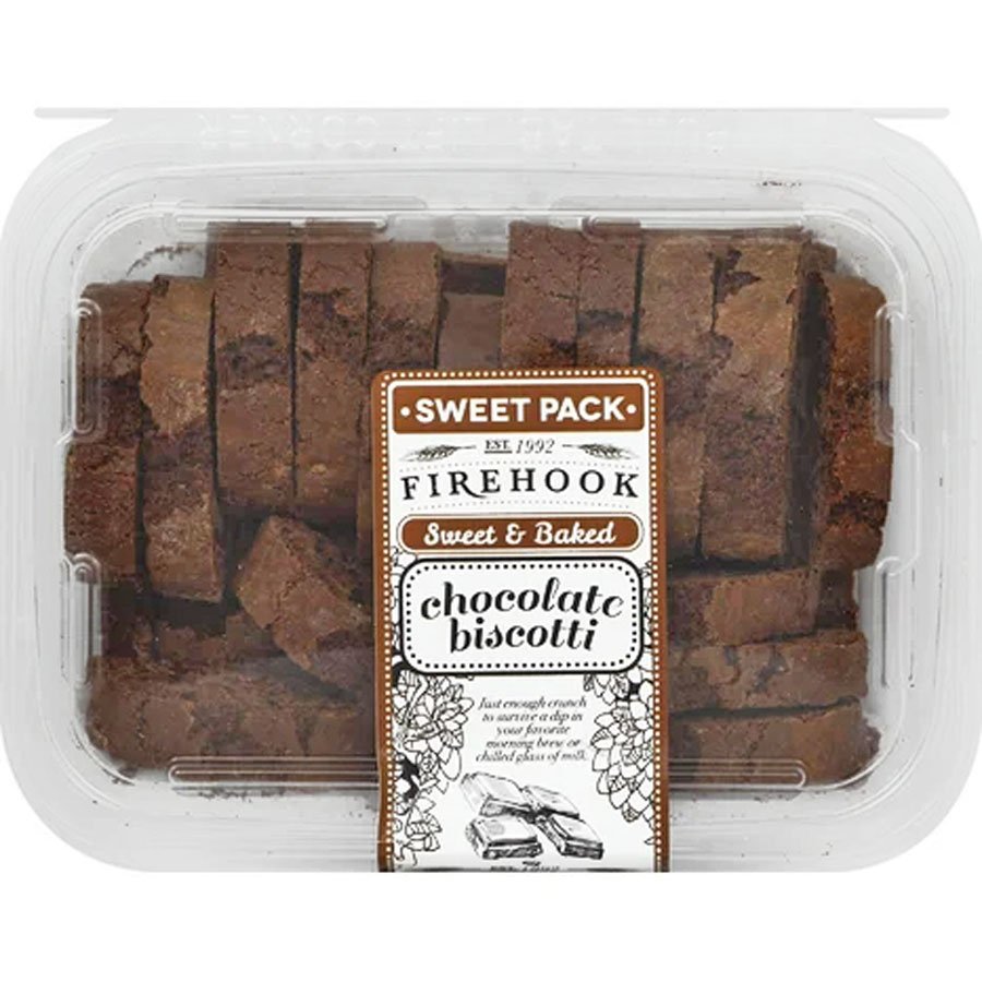 Firehook Biscotti Dark Chocolate, 12 oz | Central Market - Really Into Food