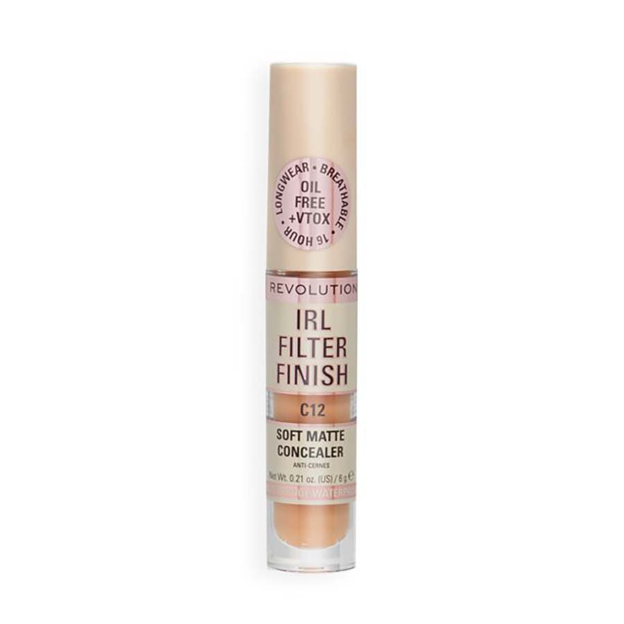 Makeup Revolution IRL Filter Finish Soft Matte Concealer C12 Shop
