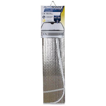 AutoShade Universal Accordion Sunshade - Silver Max Reflector, 28.5" x 63"