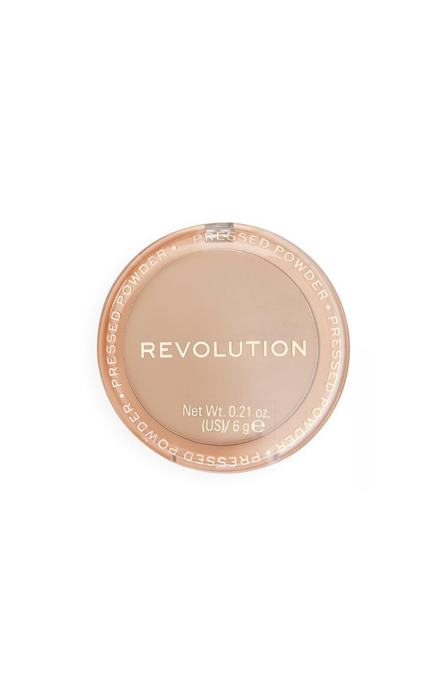 Makeup Revolution Reloaded Pressed Powder Vanilla; image 1 of 2