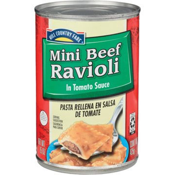 Hill Country Fare Mini Beef Ravioli, 15 oz