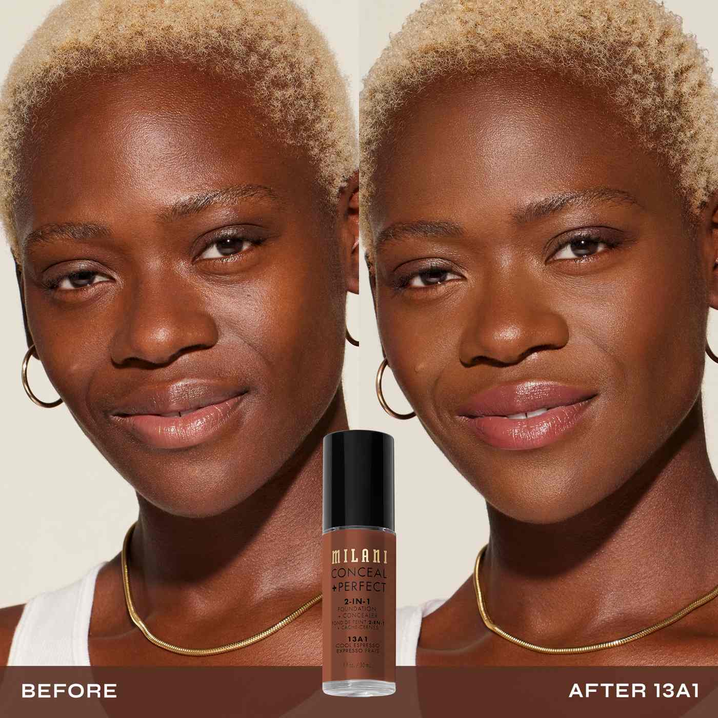 Milani Conceal + Perfect 2-in-1 Foundation + Concealer; image 8 of 9