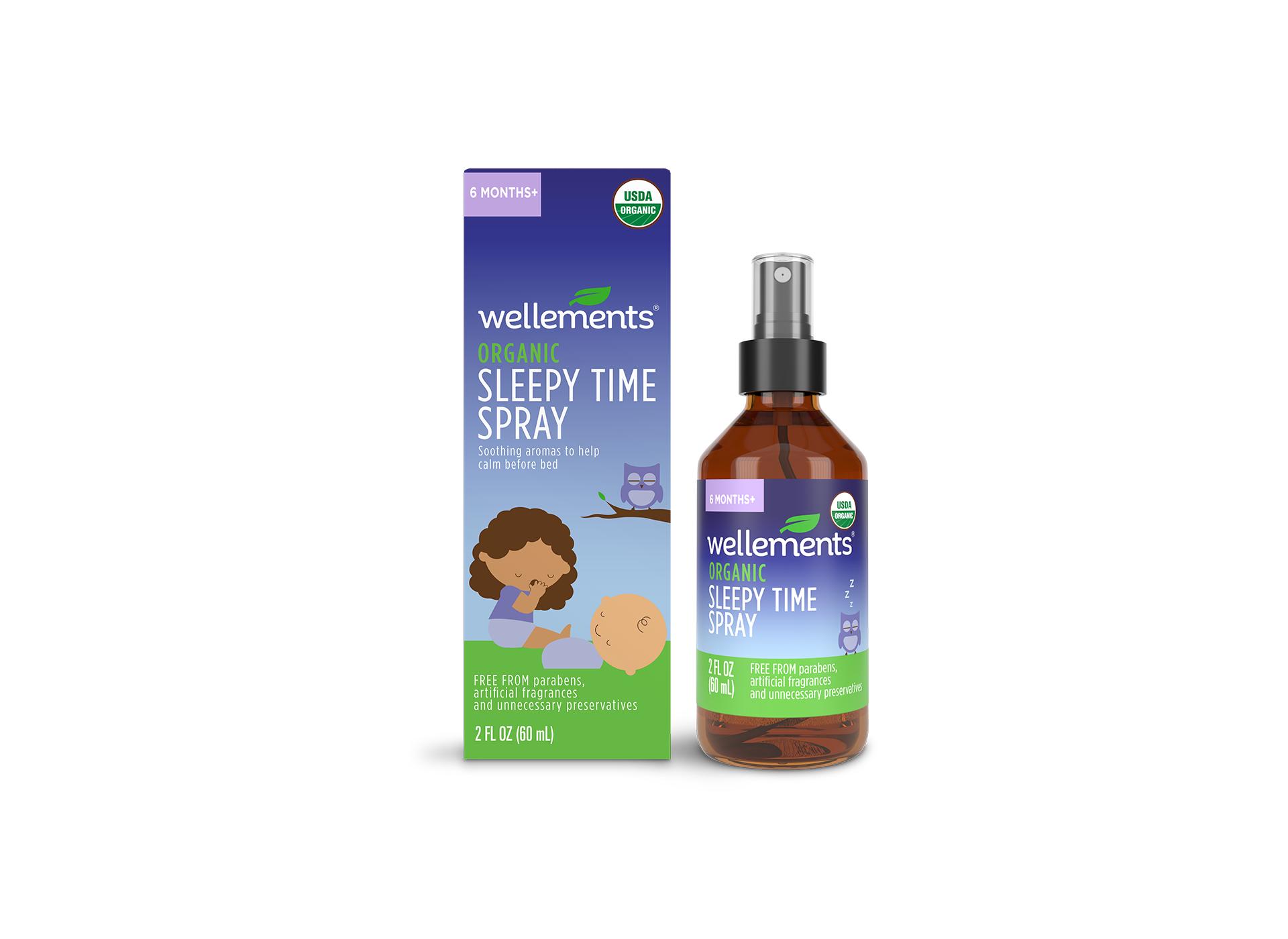 Wellements Organic Sleepy Time Spray; image 4 of 4