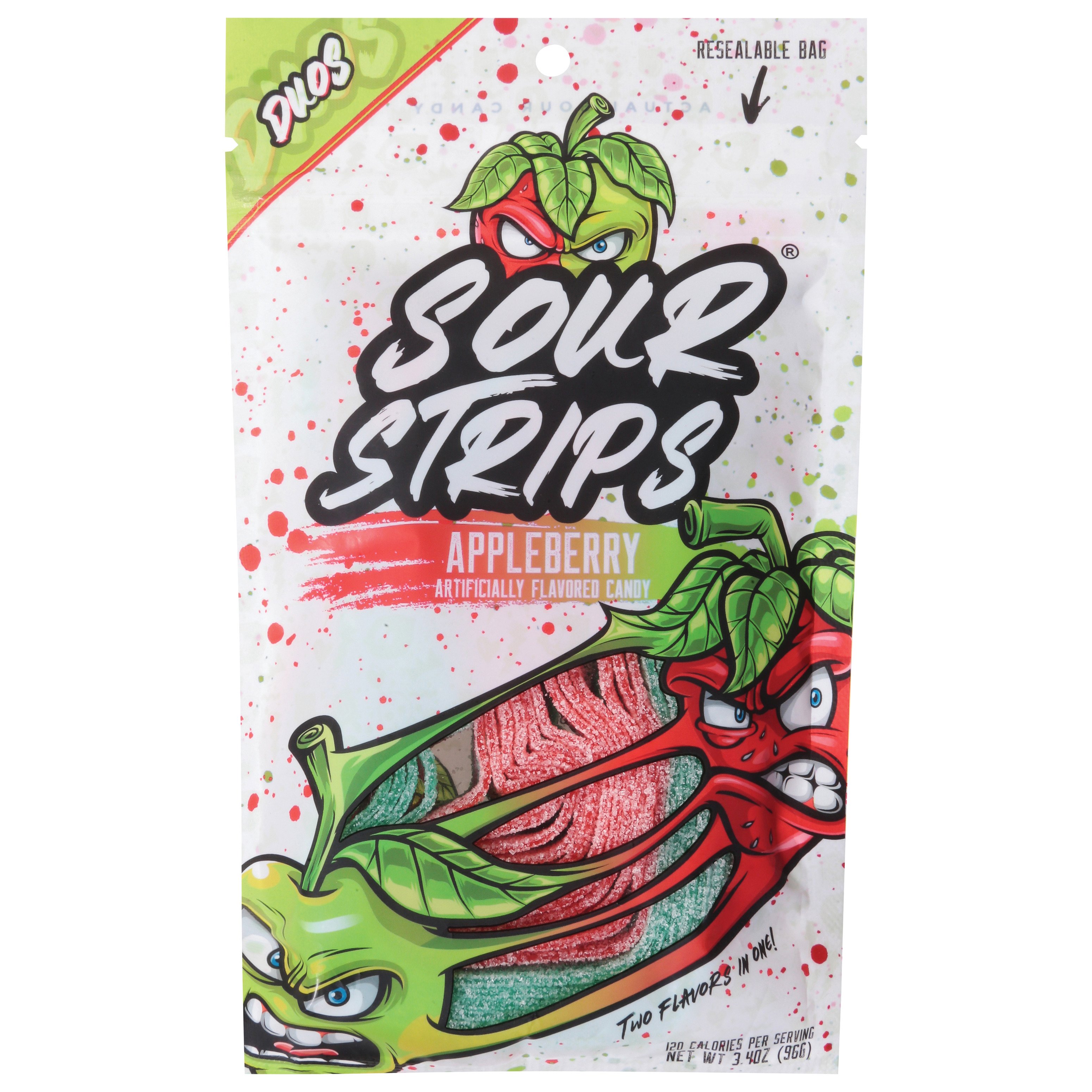Sour Strips Candy Appleberry Shop Candy at HEB