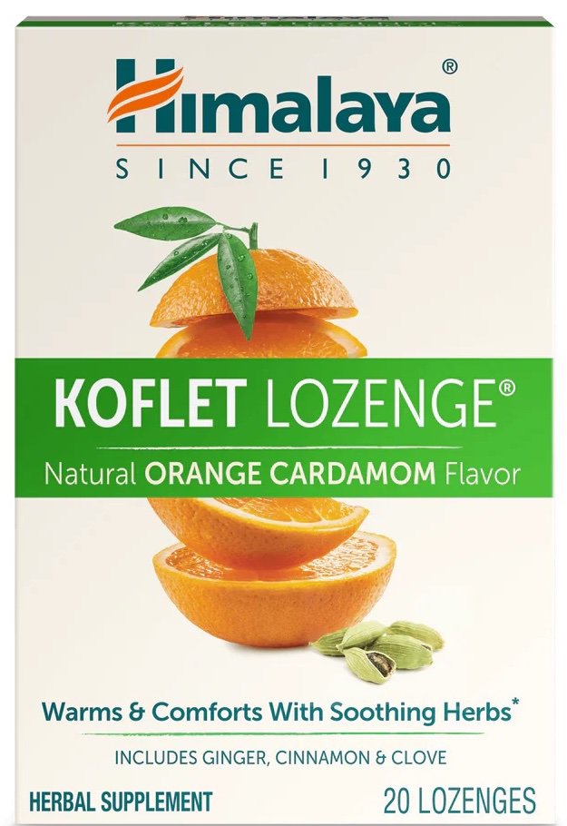 Himalaya Orange Cardamom Koflet Lozenges, 20 ct | Central Market