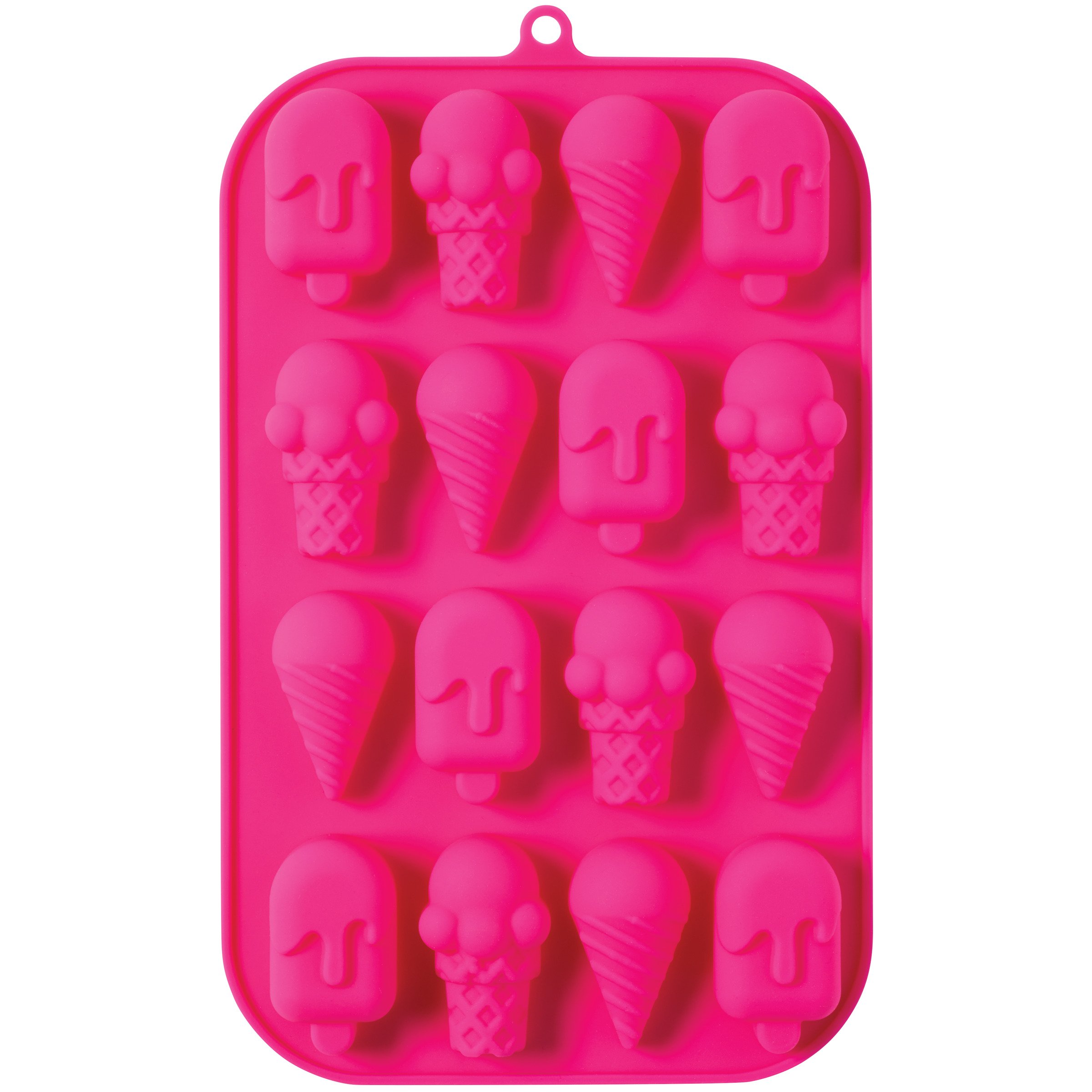 Destination Holiday Ice Cream Shapes 16 Cavity Silicone Summer Mold