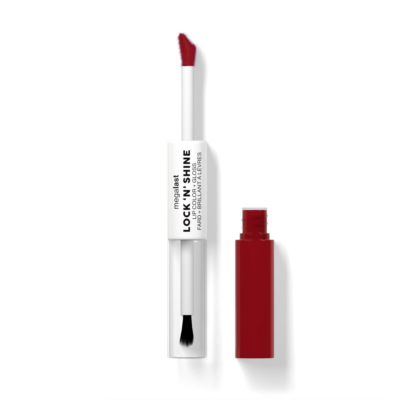 Wet n Wild MegaLast Lock N Shine Lip Gloss - Red Y for You; image 3 of 3