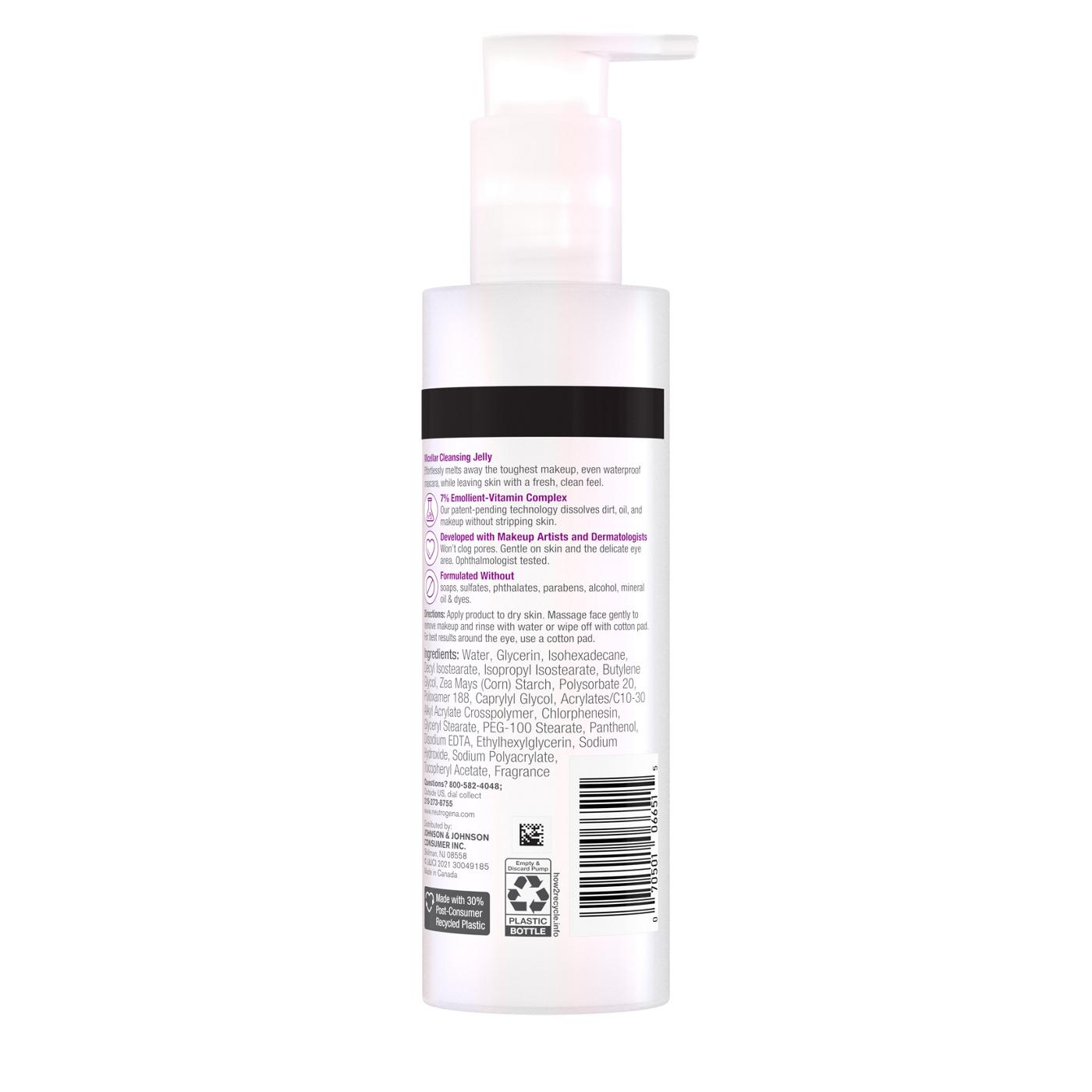 Neutrogena Makeup Melting Micellar Cleansing Jelly; image 2 of 2