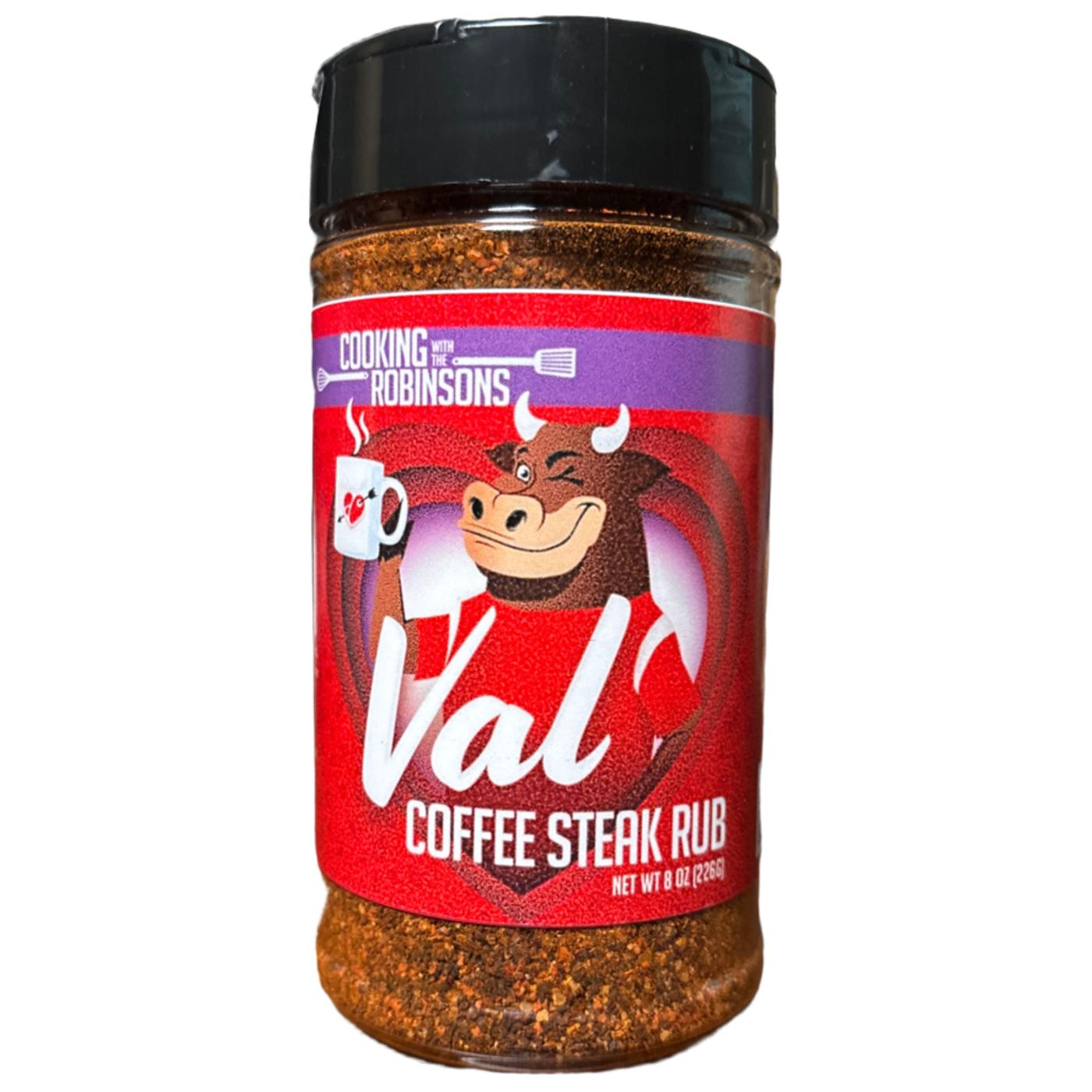 Cooking with the Robinsons Val Coffee Steak Rub; image 1 of 2