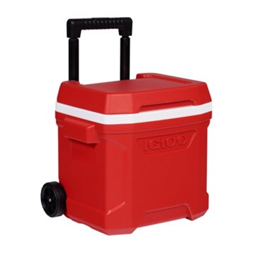 Igloo Profile II Wheeled Hard Cooler - Red, 16 qt