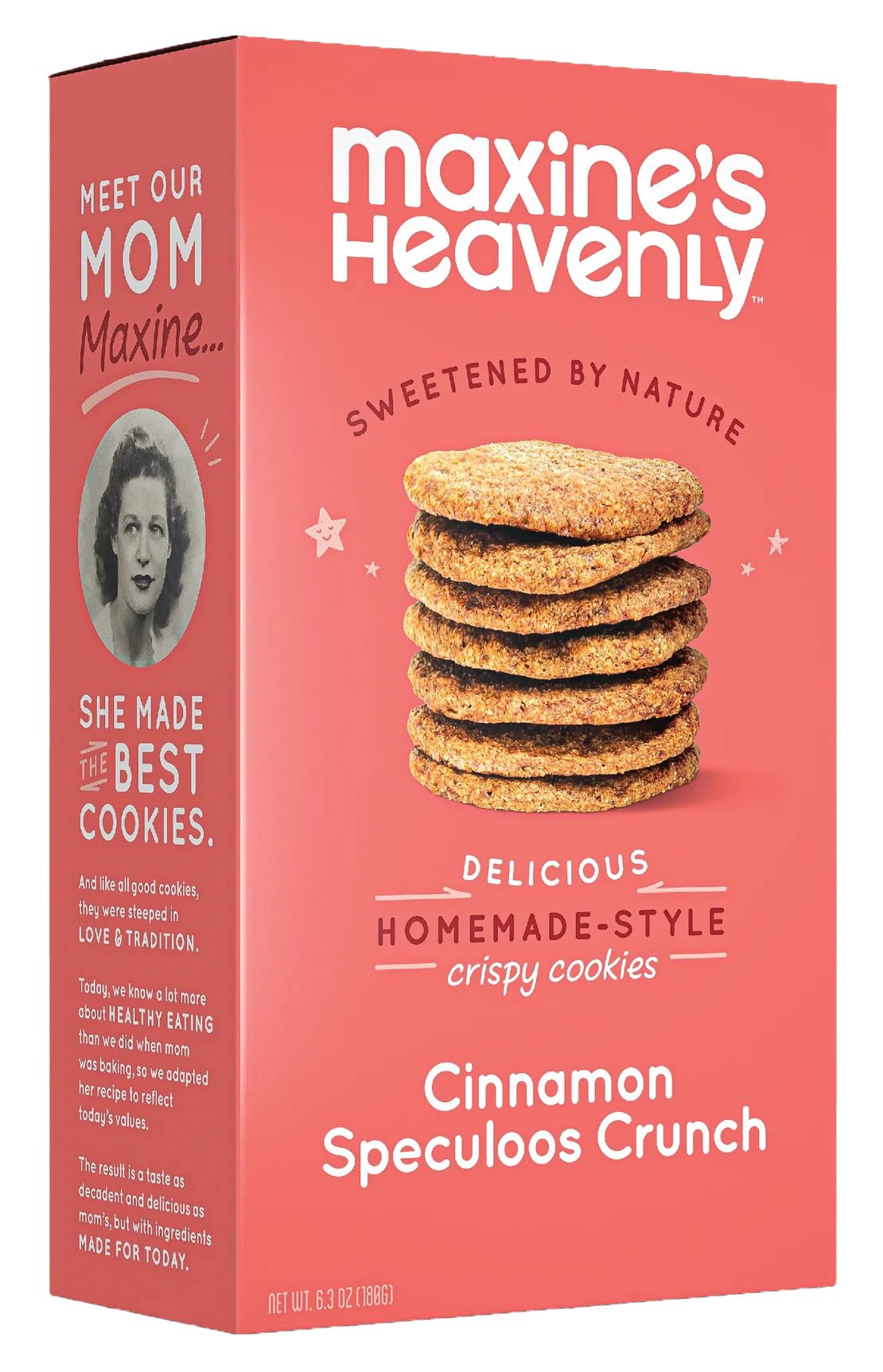 Maxines Heavenly Cinnamon Speculoos Crunch, 6.3 oz | Central