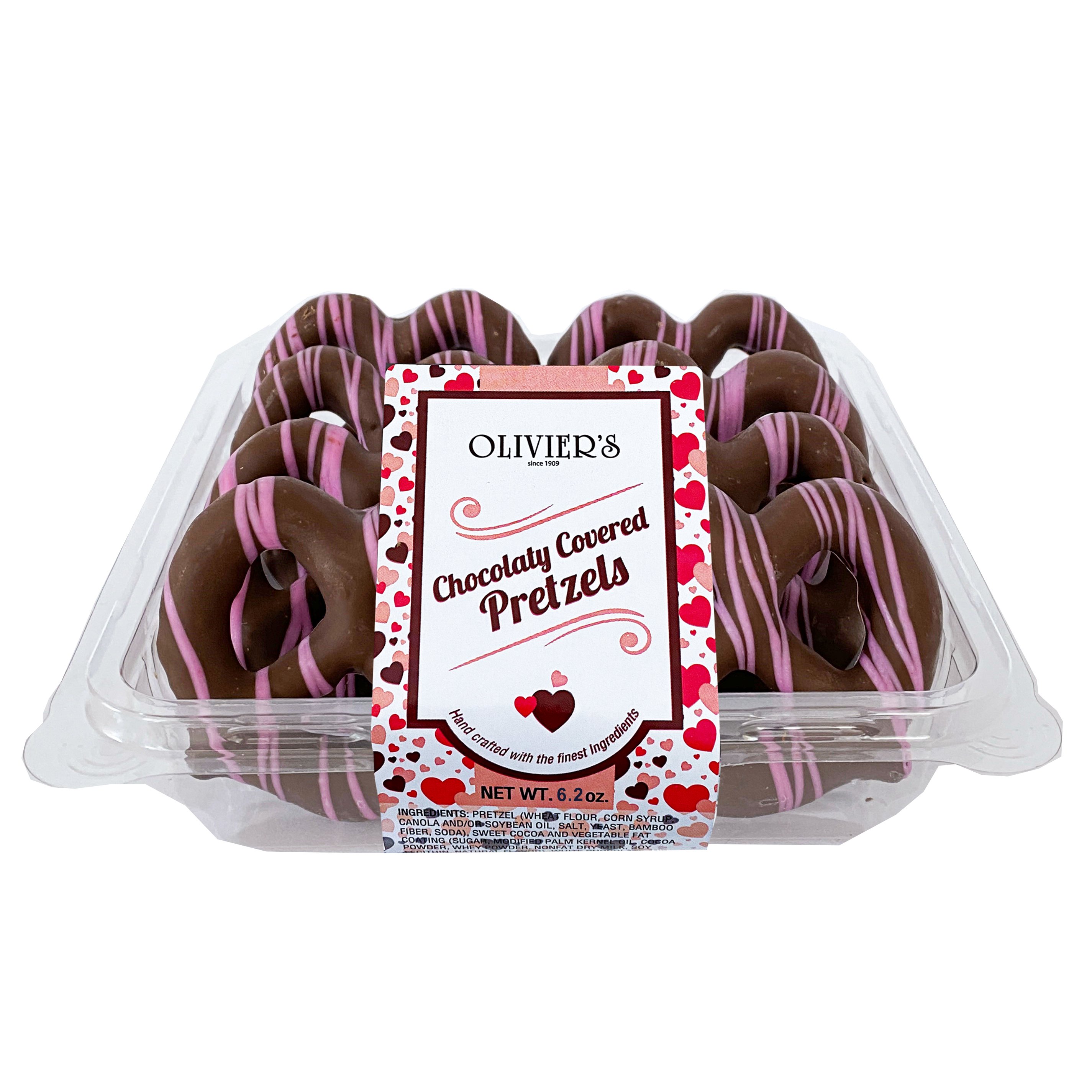 Olivier's ChocolateCovered Twisted Pretzels Shop Candy at HEB