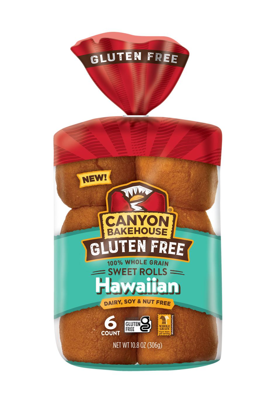 Canyon Bakehouse Gluten Free Hawaiian Sweet Rolls; image 1 of 2