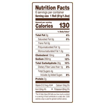 Canyon Bakehouse Gluten Free Hawaiian Sweet Dinner Rolls, 6 ct