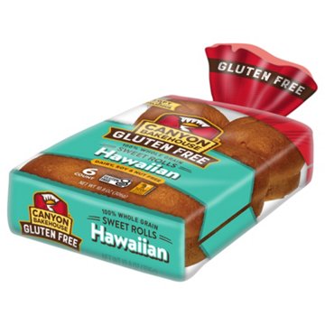 Canyon Bakehouse Gluten Free Hawaiian Sweet Dinner Rolls, 6 ct