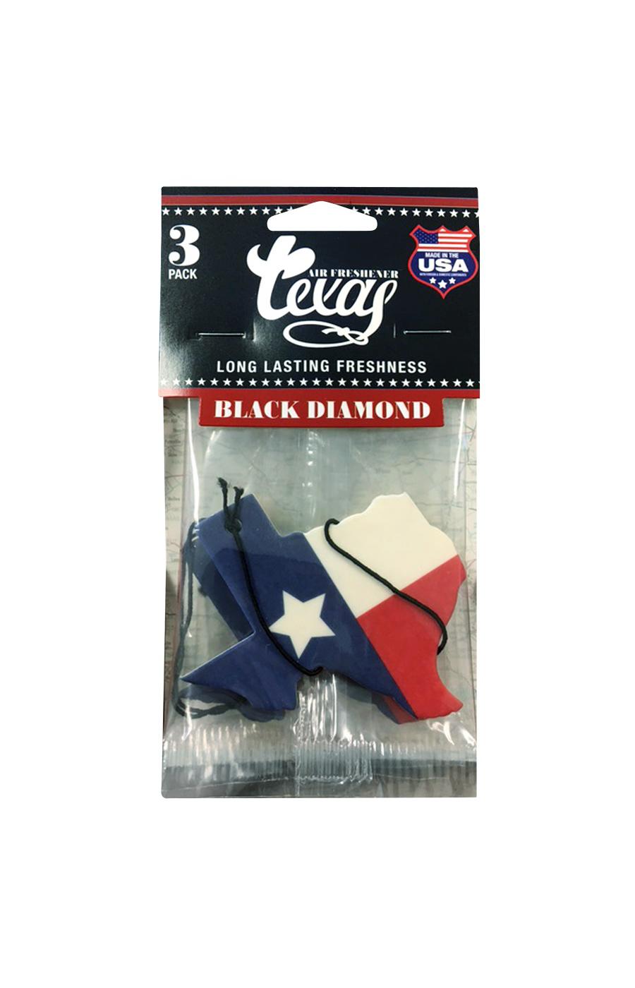 Novelty Max Texas Air Fresheners - Black Diamond; image 1 of 2