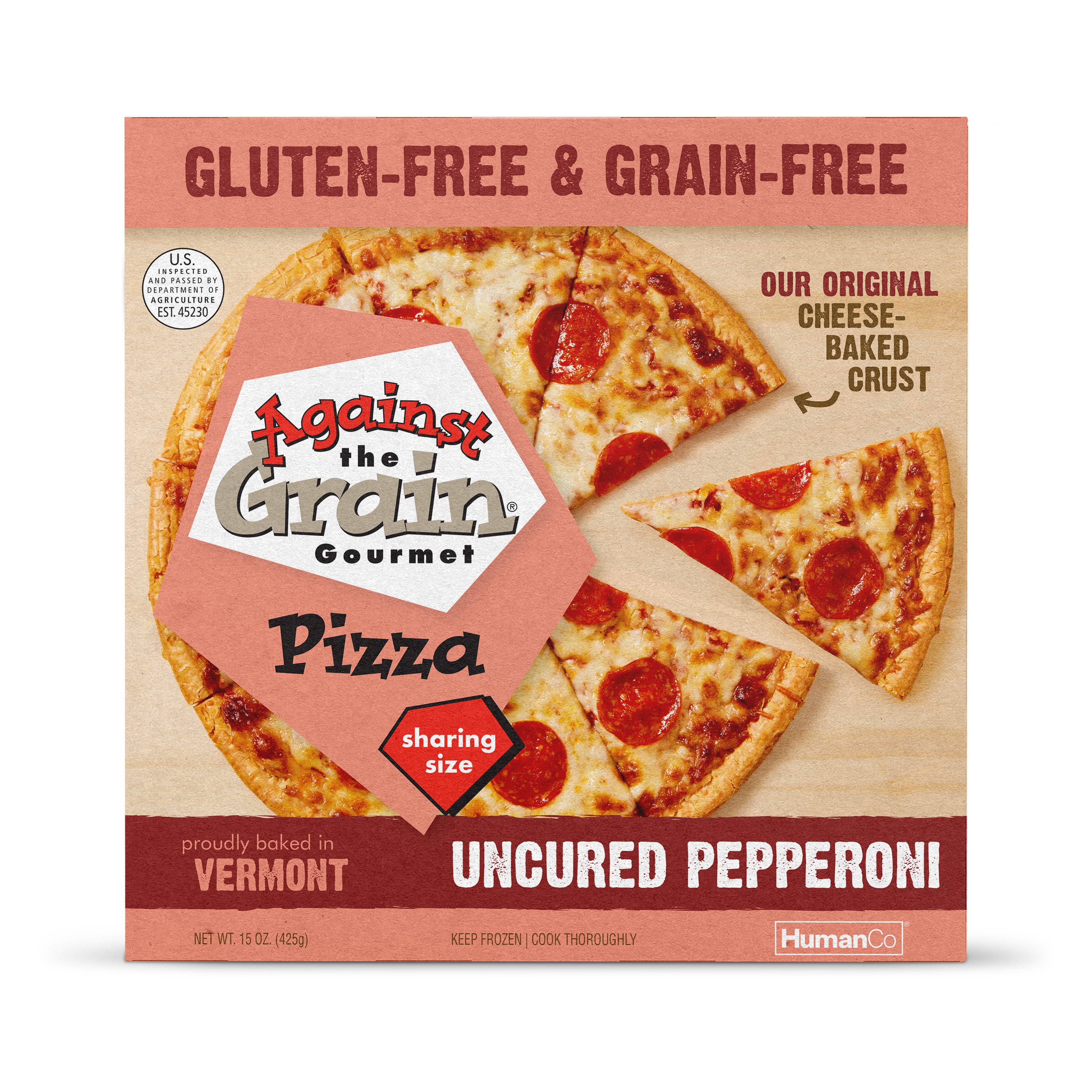 Against The Grain Frozen Pizza - Uncured Pepperoni - Shop Pizza At H-E-B