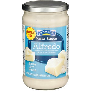 Hill Country Fare Alfredo Sauce, 22 oz