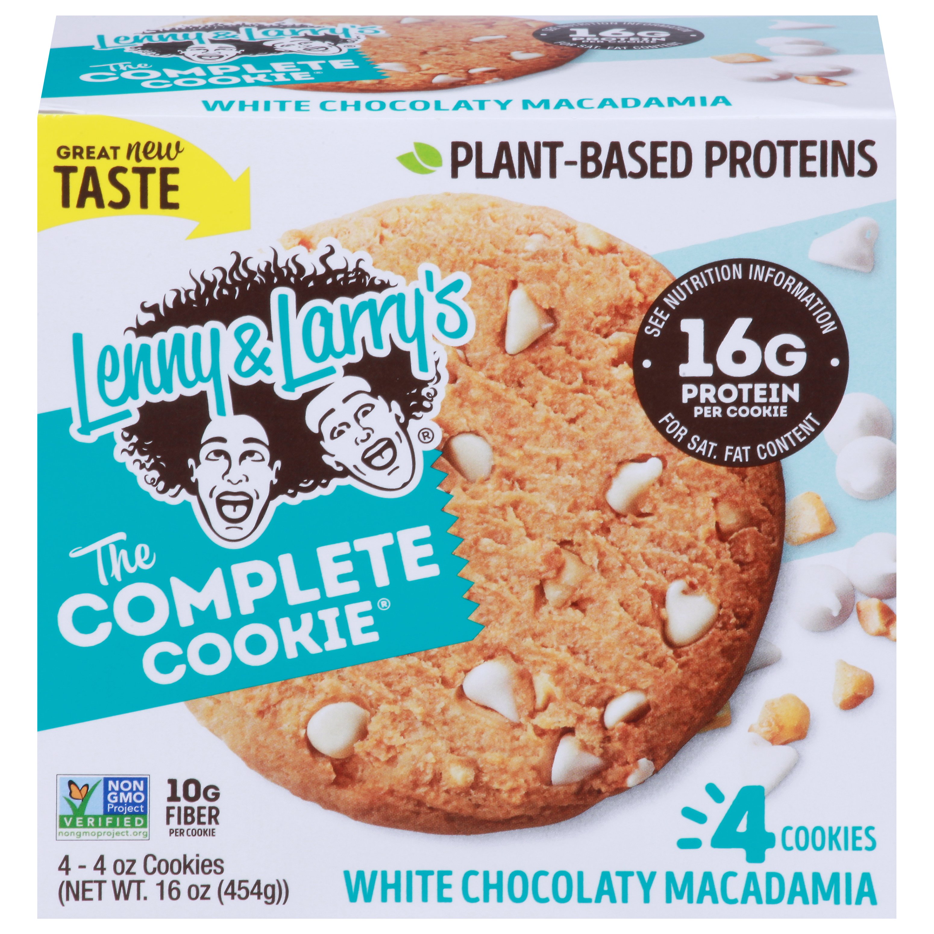 Lenny & Larry's The Complete Cookie Multipack - 16g Protein White ...