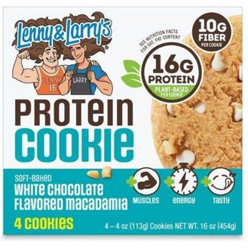 Lenny & Larry's The Complete Cookie Multipack - 16g Protein White Chocolaty Macadamia