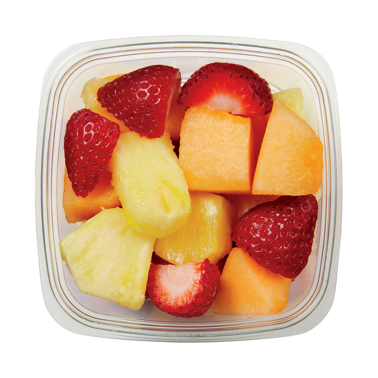 H-E-B Fresh Cut Cantaloupe, Strawberries & Pineapple - Small - Shop ...